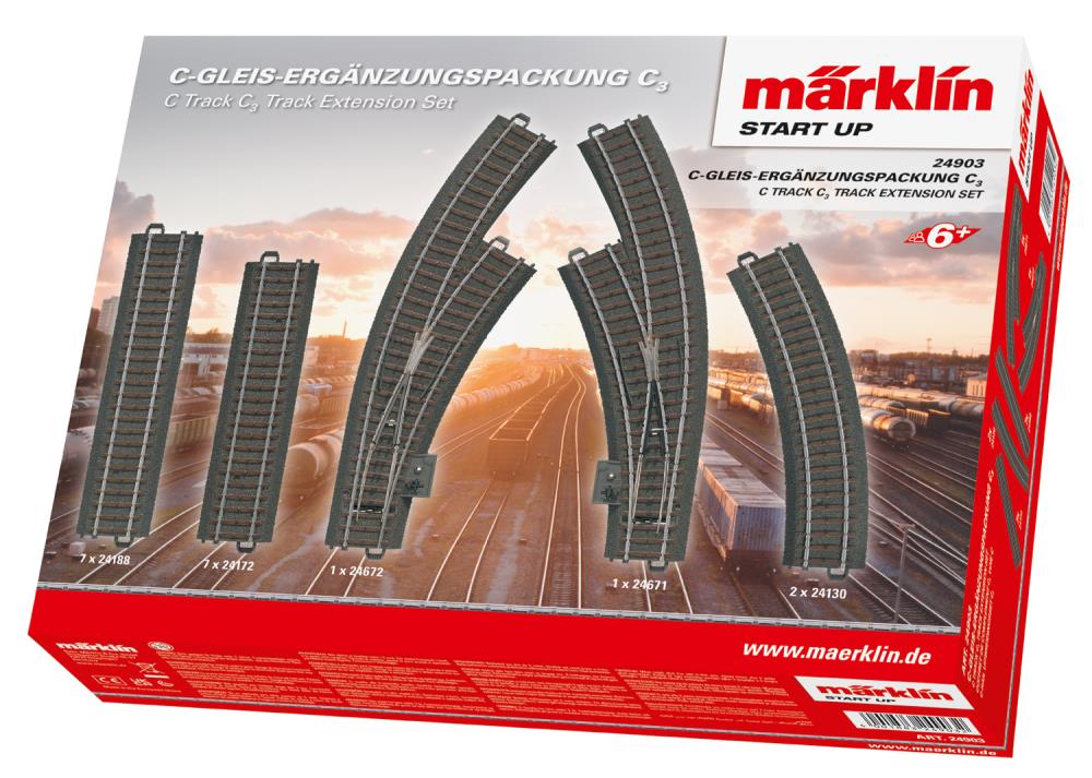 C-Gleis Ergänzungspackung C3