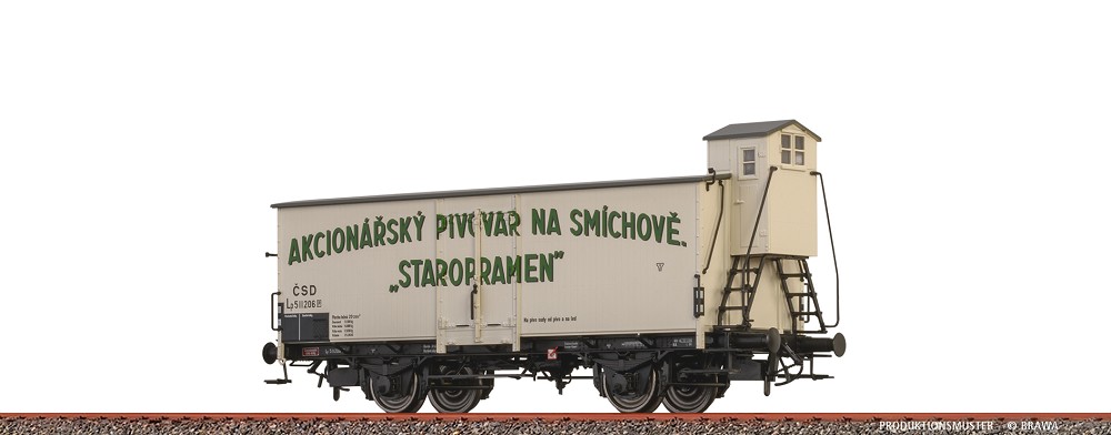 H0 GÜW [P] ČSD II, Staropramen