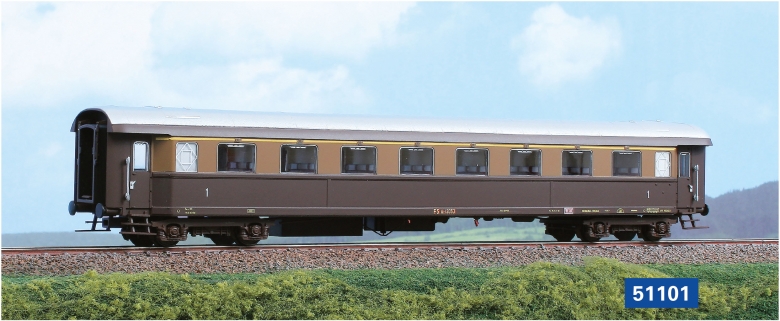Abteilwagen Typ Az 13000, 1.Kl. FS