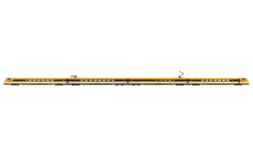 RENFE, Hochgeschwindigkeits-Neigezug Rh. 443, mit braunem Da