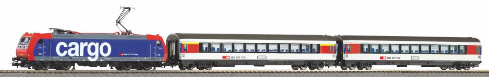 PSC wlan S-Set SBB EC Re 484 + 2 Wg. A-Gleis & B VI