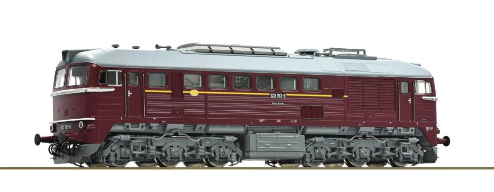 Diesellok BR 120 DR AC-Snd.