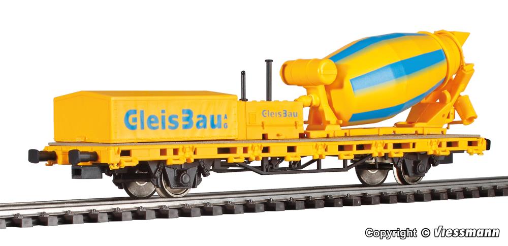 H0 Niederbordw. mit Betonm. 2