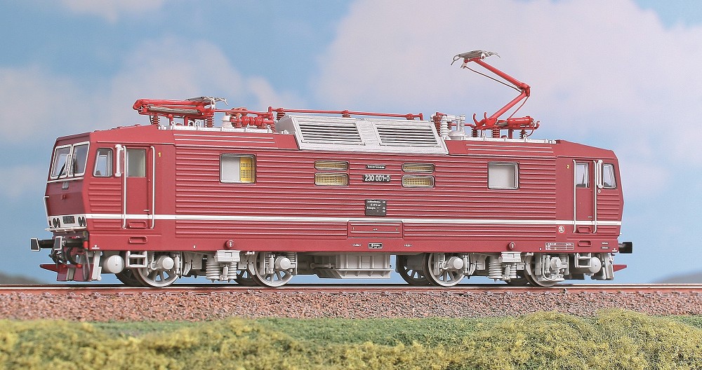 E-Lok BR 230 001-0 DR, Zustand 1991
