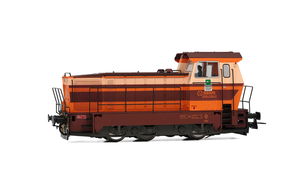 RENFE, Diesel-Rangierlokomotive 309 in „Estrella Cargas RENF