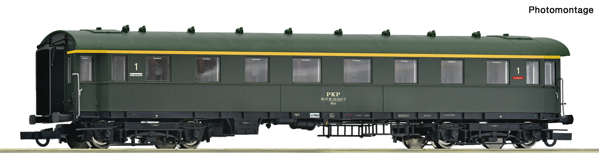 1. Kl. D-Zug Wagen Ahxz PKP