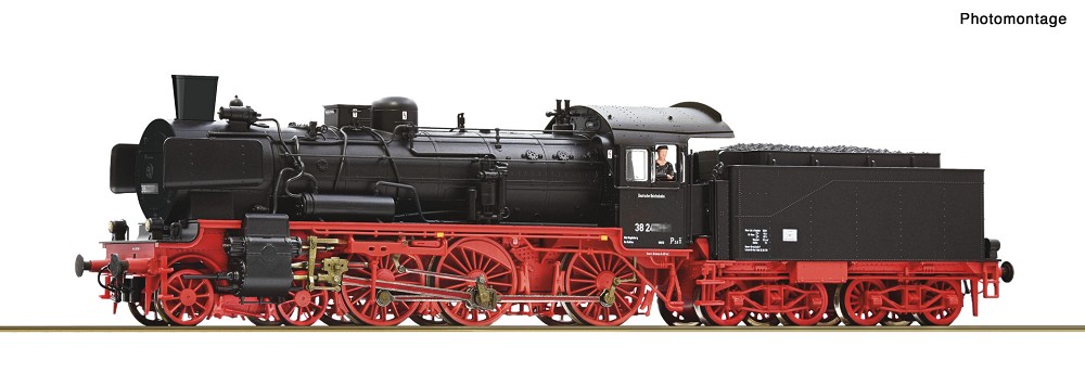 Dampflok BR 38 DR AC-Snd.
