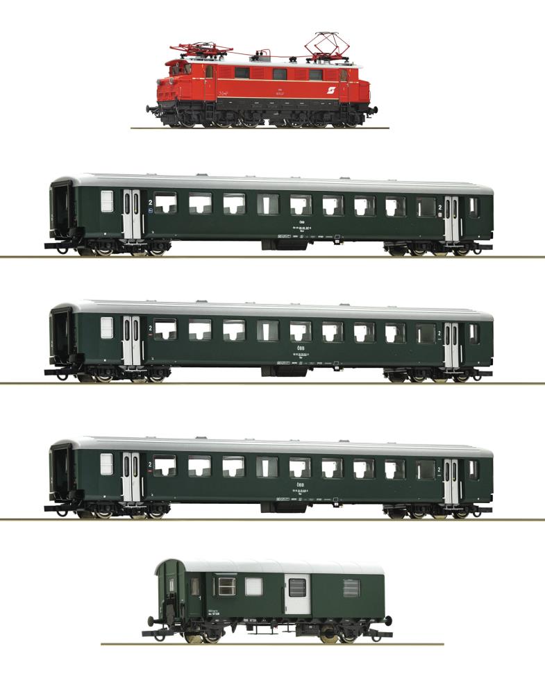 Zugset 1670+Pers. ÖBB DC