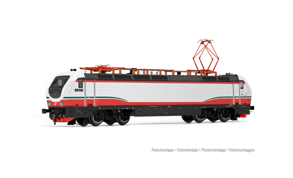 FS, E-Lok E.402B, in neuer „Frecciabianca"-Lackierung, Ep. V