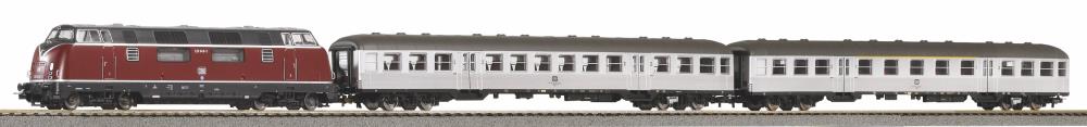 PSC wlan S-Set DB Personenzug BR 220 mit 2 wg. A-Gleis & B I