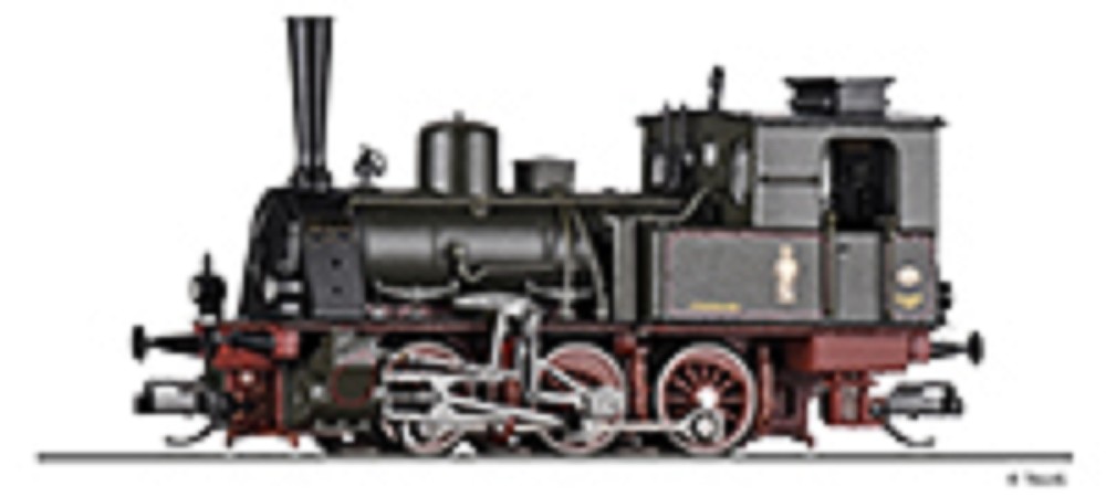 Dampflokomotive der K.P.E.V.