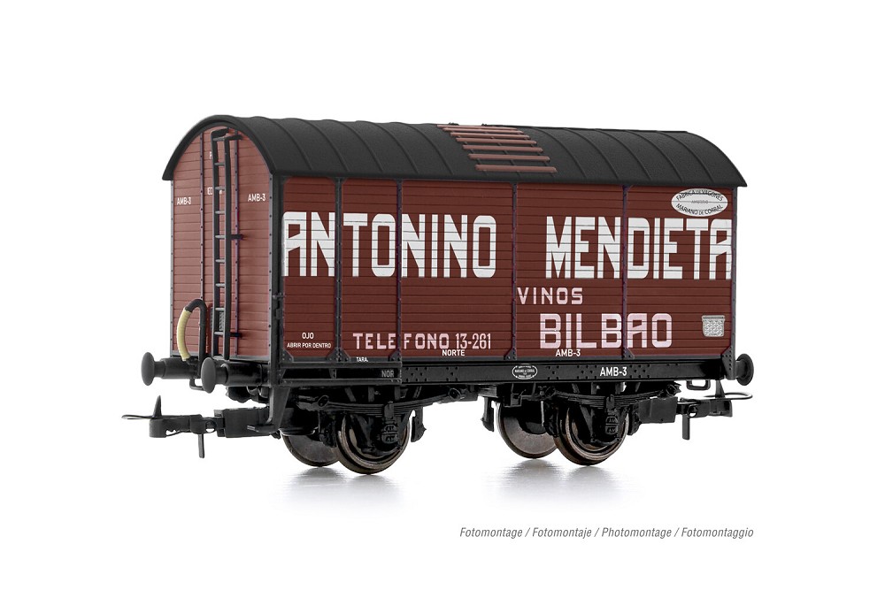NORTE, Weissfasswagen, „Antonio Mendieta – Vinos Bilbao", Ep