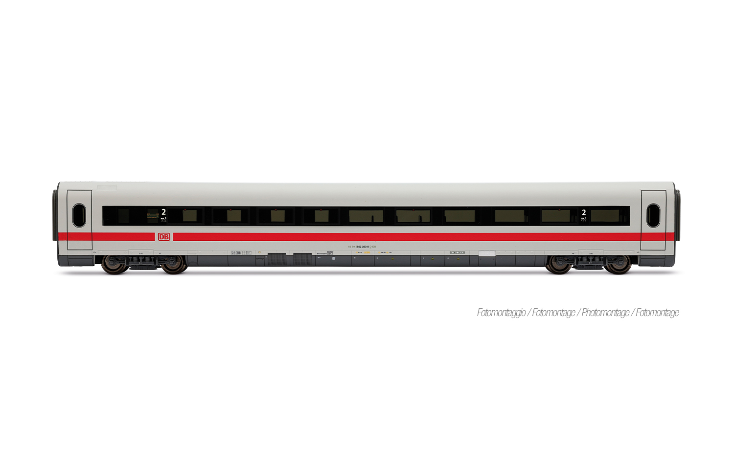DB AG, ICE 1, Tz 155 „Rosenheim“, 5-tlg. Set Zwischenwagen (