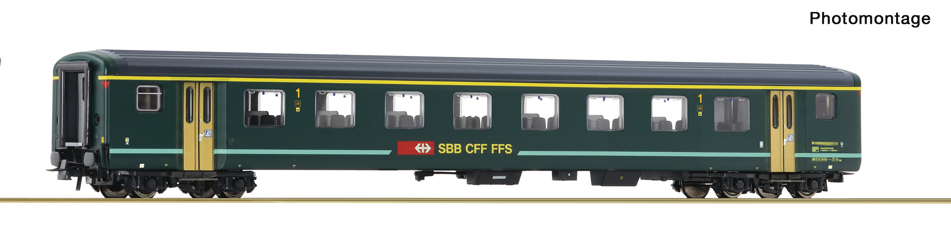 1. Kl. Personenwagen EW II SBB