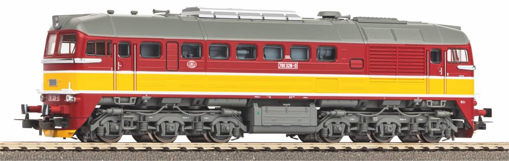 Diesellok 781 ČD V + DSS PluX22
