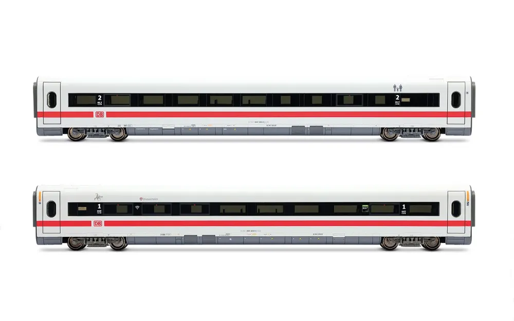 DB AG, ICE 1, Tz 155 „Rosenheim“, 2-tlg. Set Zwischenwagen (