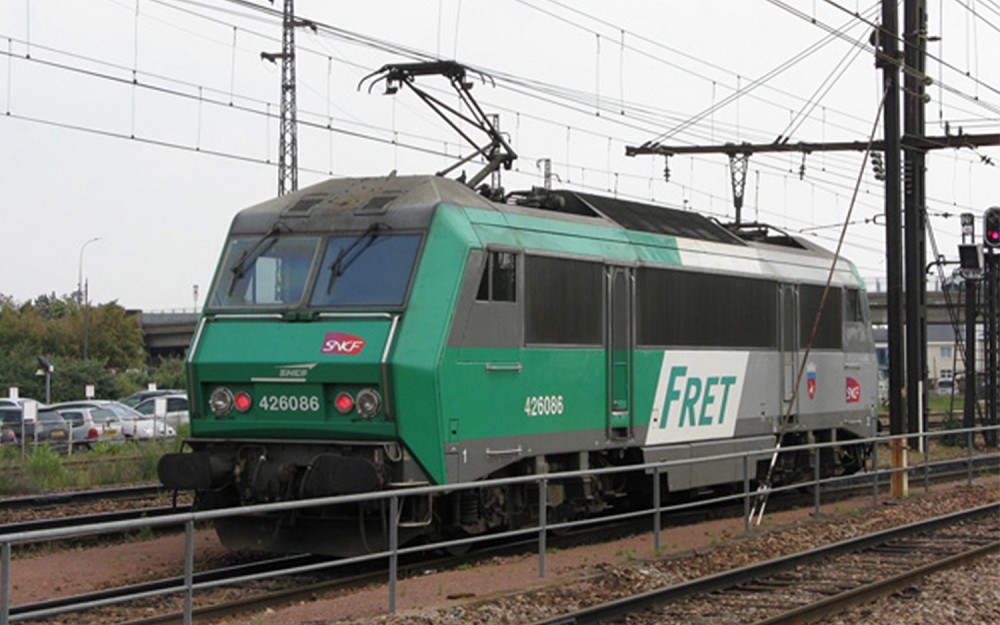 SNCF, elektrische Zweisystemlokomotive BB 426086, „FRET“-Far