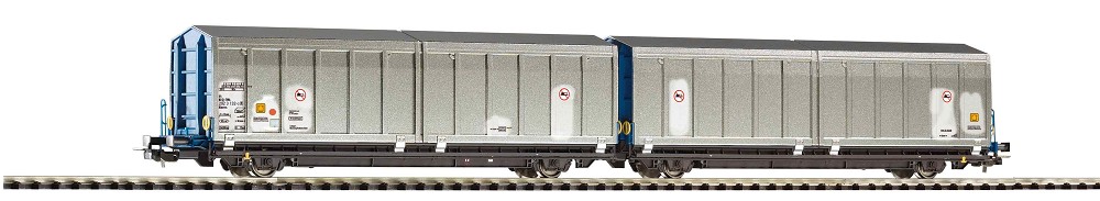 2-er Set Großraumschiebewandwg. Himrrs44 Transwaggon VI mit 2-er Set Großraumschiebewandwg. Himrrs44 Transwaggon VI mit