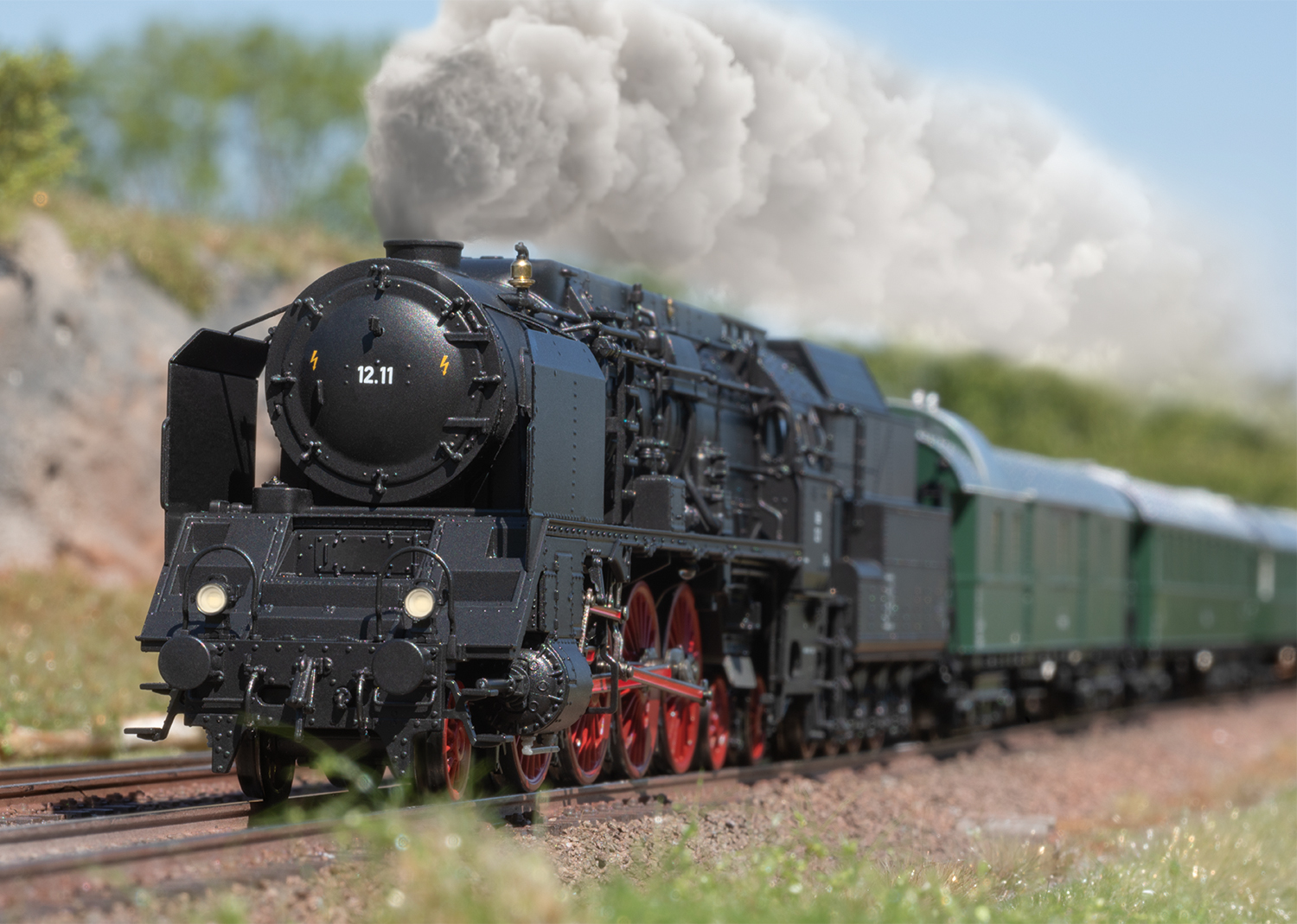 Dampflok Reihe 12.11 ÖBB