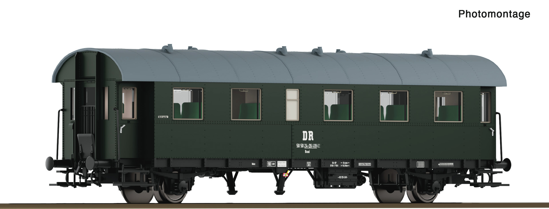 Personenwagen "Donnerbüchse" Bi 2. Kl. DR