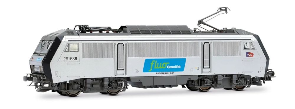 SNCF, elektrische Zweisystemlokomotive BB 26163R, in grauer