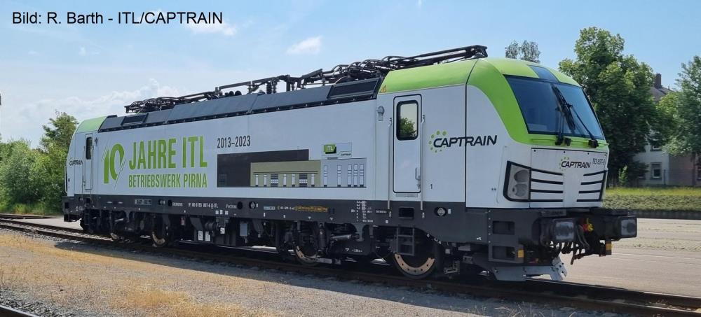 E-Lok 'Vectron' 193 897-6, ITL-CAPTRAIN, Ep.VI '25 Jahre ITL