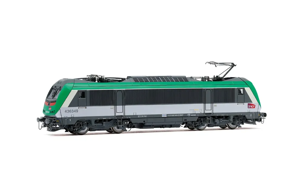 SNCF, Mehrsystemelektrolokomotive 436300 FRET grün-graue Far