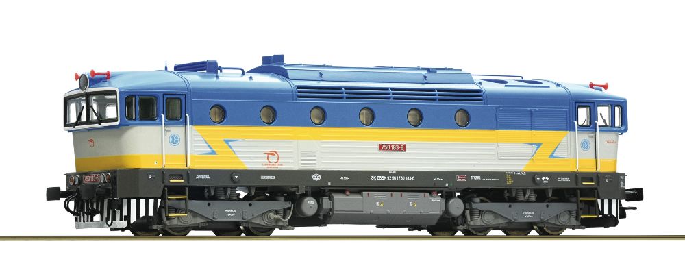 Diesellok 750 183 ZSSK Snd.