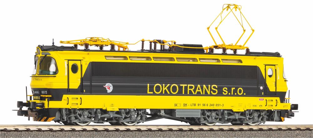 ~E-Lok/Sound Rh 240 Laminátka gelb-schwarz Lokotrans VI + Pl