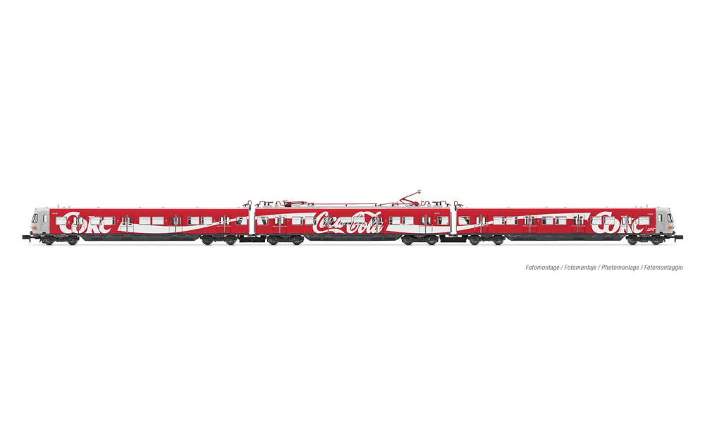 DB, 3-tlg. Set elektrischer Triebzug BR 420, zwei Stromabneh