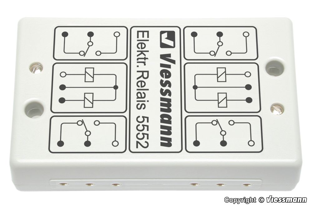 Elektronisches Relais 2x2UM