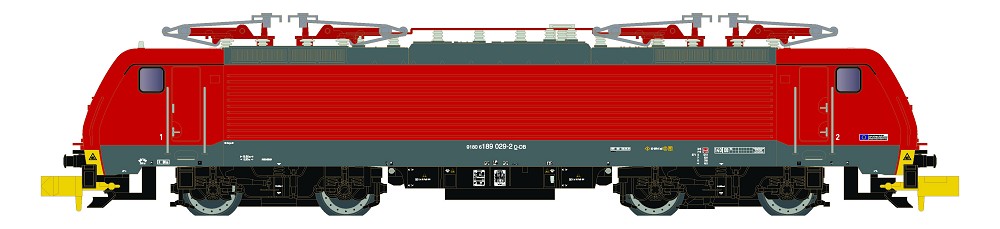 E-Lok BR 189 DB Cargo, Ep.VI, 2.Nr., ohne Logo