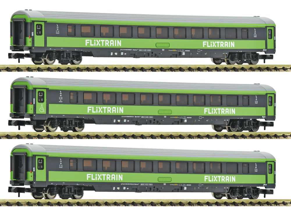 3er Set Personenwagen Flixtrain #2