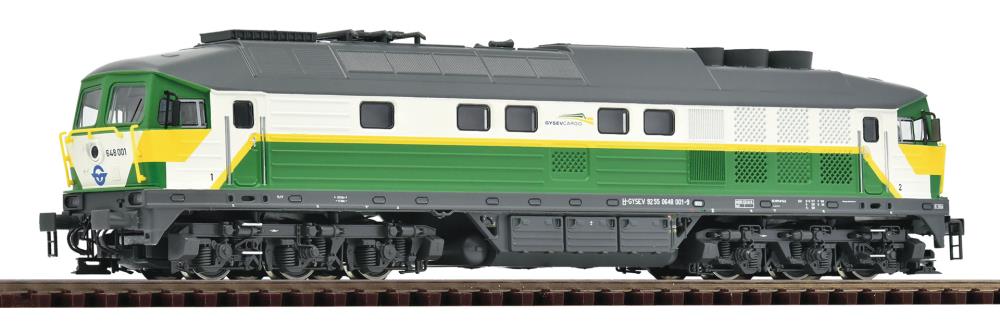 Diesellok Rh 648 Gysev Snd.