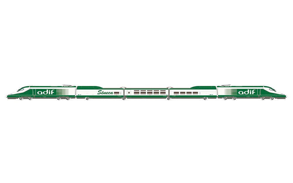 ADIF, Messzug A330 „Séneca“, weiß-grüne Farbgebung, Ep. VI