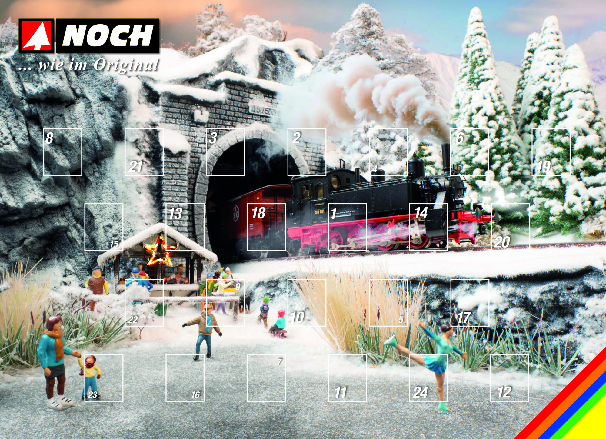 Figuren-Adventskalender, H0