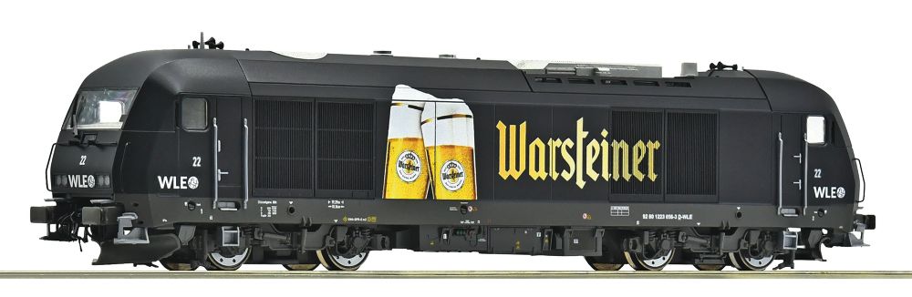 Diesellok BR 223 WLE/Warsteiner AC-Snd.