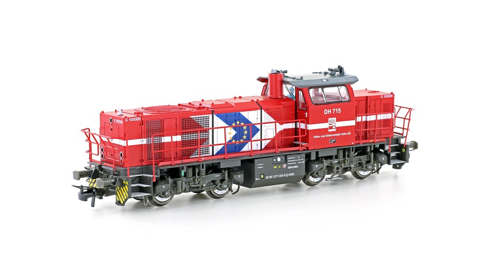 Diesellok Vossloh G1000 BB HGK, Ep.V-VI