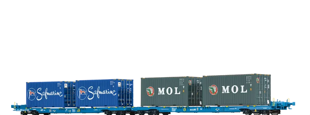 H0 Containerwagen Sffgg DB VI
