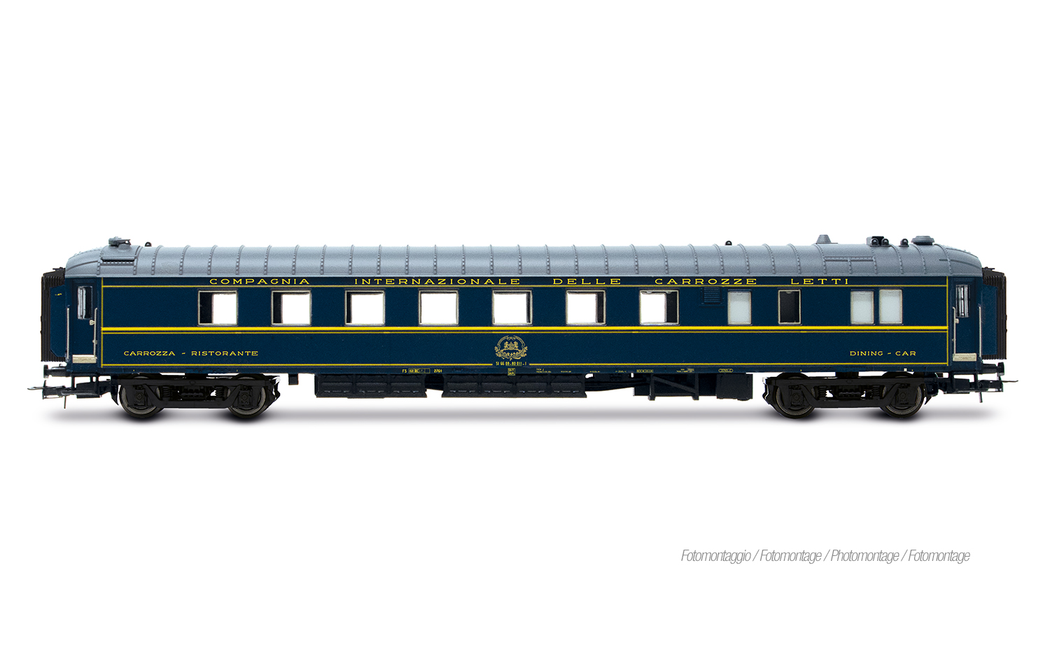 CIWL, 2-tlg. Set „R30/R33“ Milano-Napoli, WR „Pistoiesi“ + W