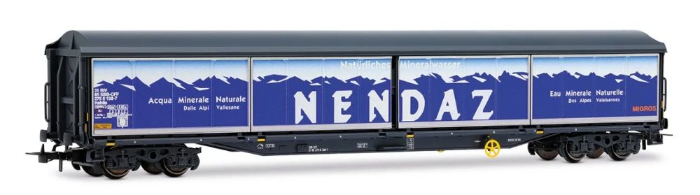 SBB, 4-achs. Schiebewandwagen der Bauart Habils „NENDAZ“