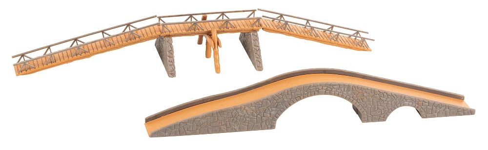 2 Fußgängerbrücken 2 Fußgängerbrücken