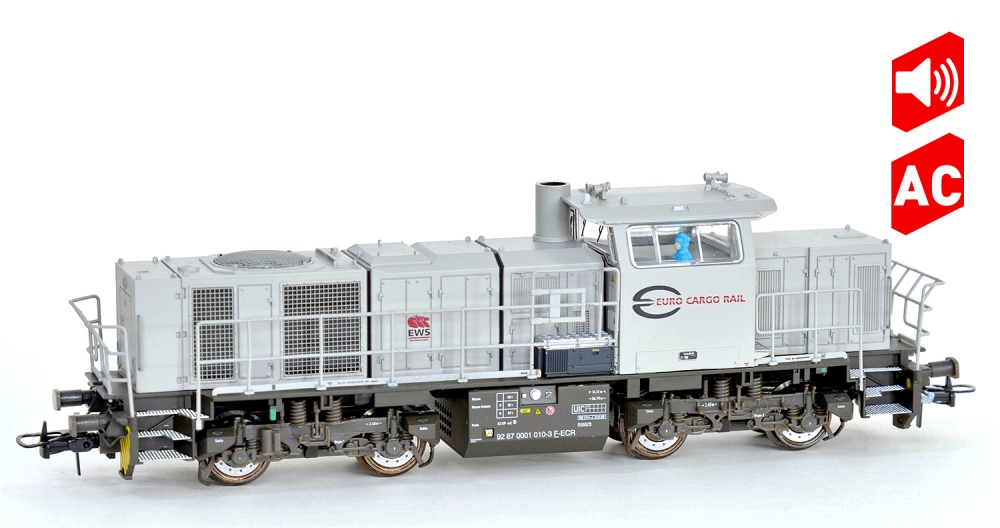Diesellok Vossloh G1000 BB ECR, Ep.VI  AC Sound