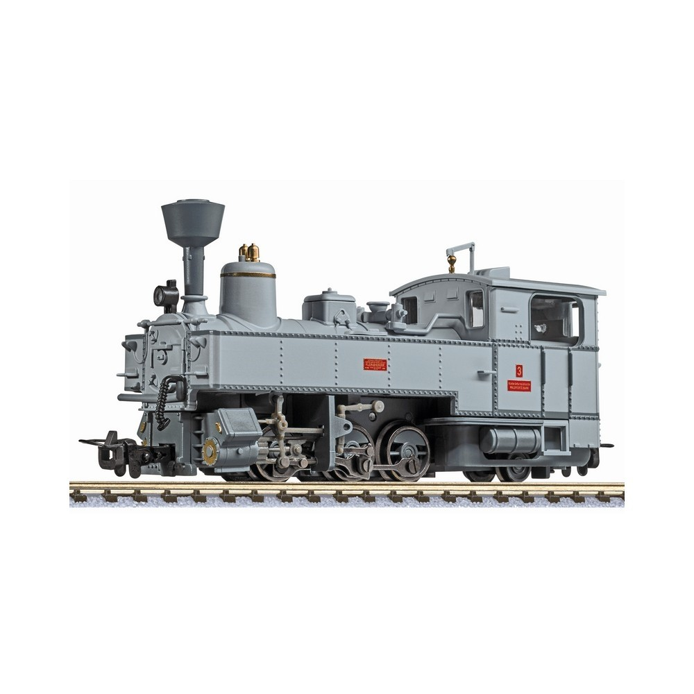 Dampflokomotive, Typ U, Lok 3 der NÖLB, Fotoanstrich, Ep.I