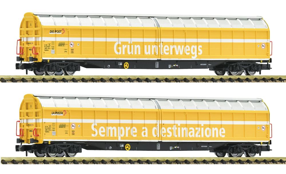 2er Set Schiebewandwagen CH Post