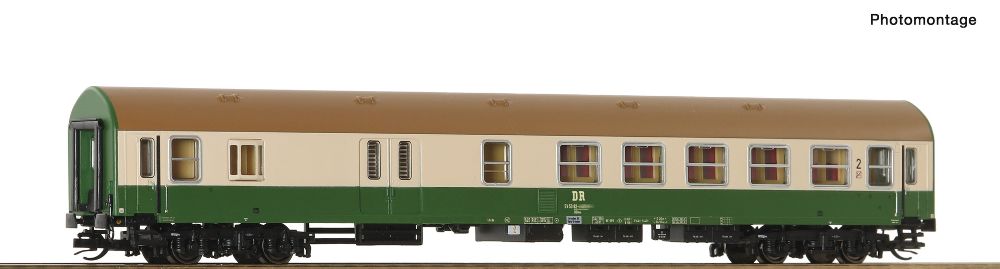 2. Kl.+Gepäckabteil Personenwagen Y/B 70 DR