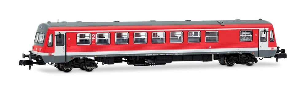 DB AG, 4-achs. Dieseltriebwagen Baureihe 627.0, verkehrsrote