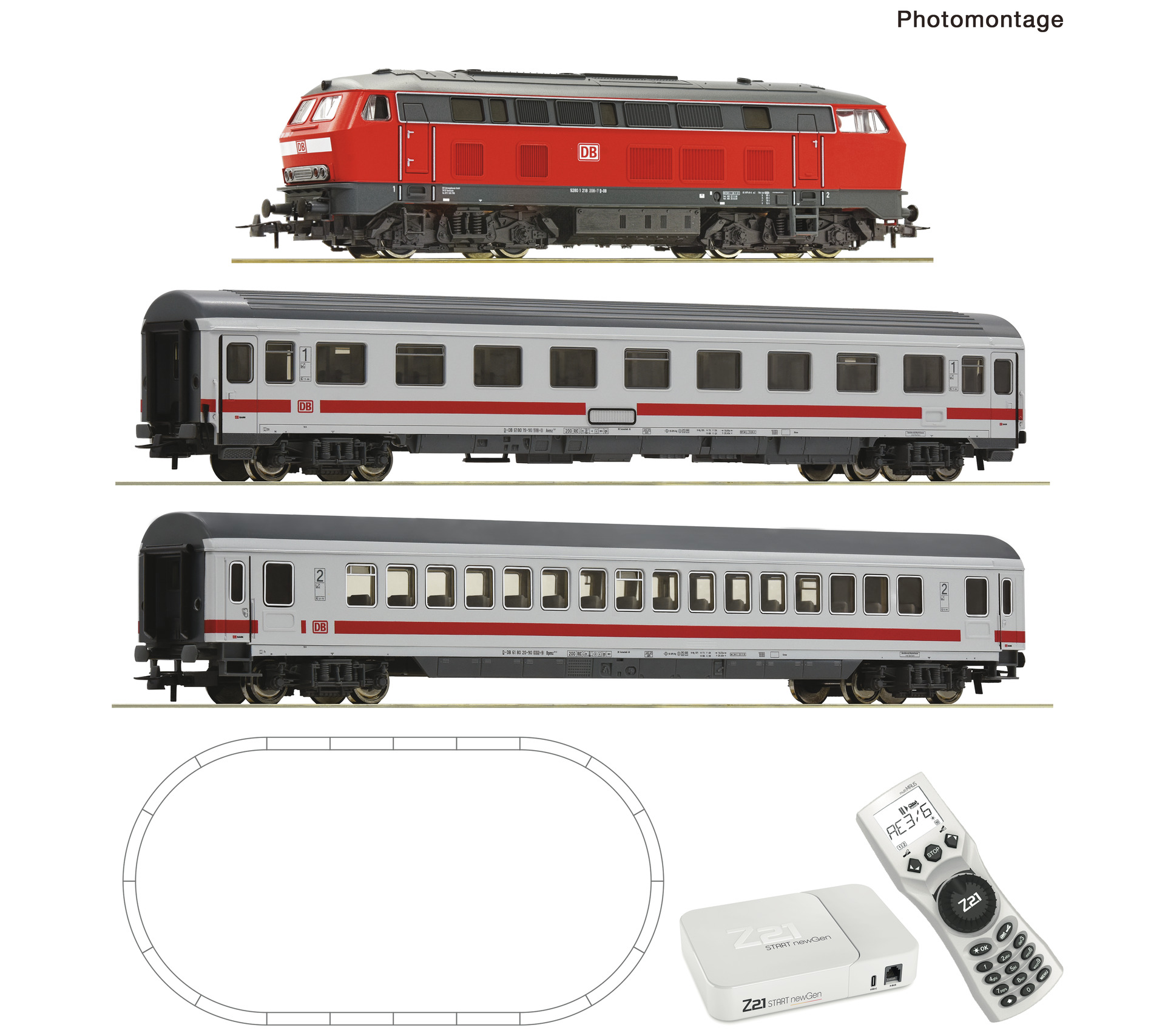 Z21 START newGen Digitalset: Diesellokomotive BR 218 (GEOLIN