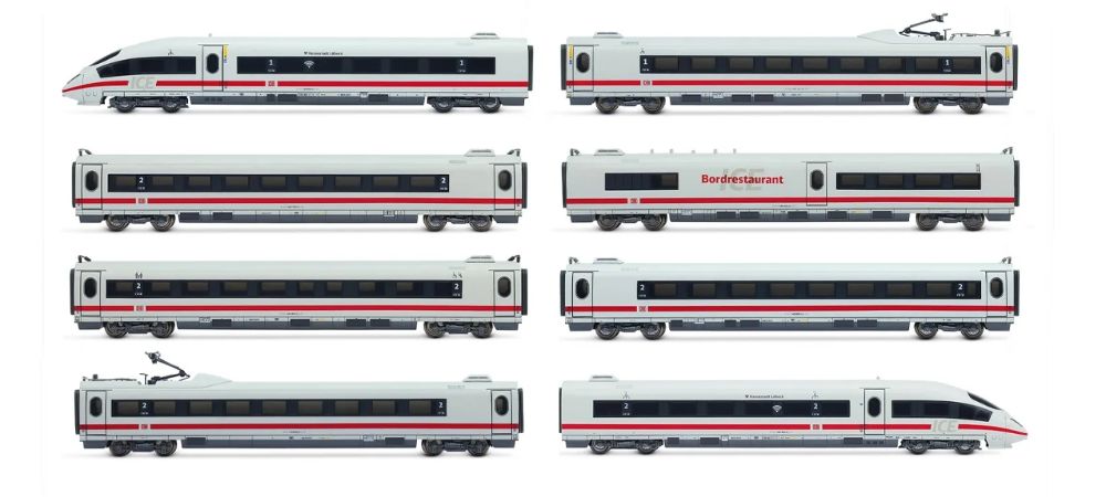 DB AG, achtteiliger Hochgeschwindigkeitszug „ICE 3“ der Baur