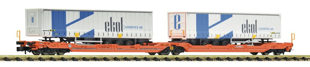 Doppeltaschenwagen T3000e Wascosa+Ekol